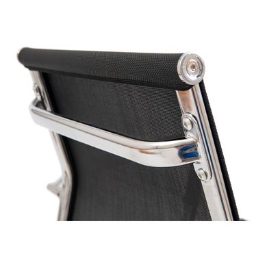 Armchair Koln - Black / LB CHROME / DT