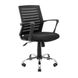 Armchair Flash U - Black / CHROME / М-1