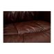 Armchair Congress - Brown Leather / CHROME / М-2 Wide