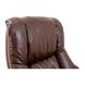 Armchair Congress - Brown Leather / CHROME / М-2 Wide